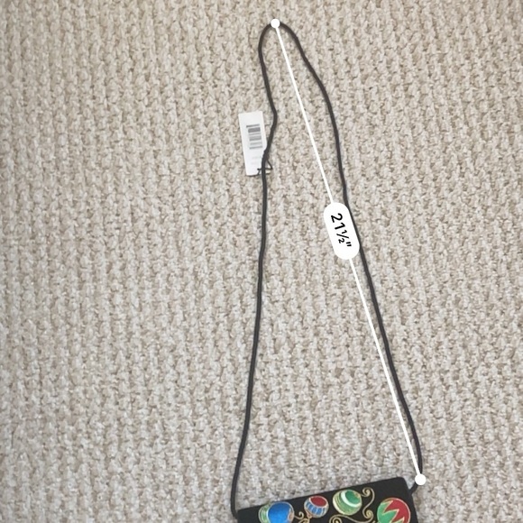 BUENO Evening Collection Velvet Embroidered Holiday Crossbody - Picture 6 of 11